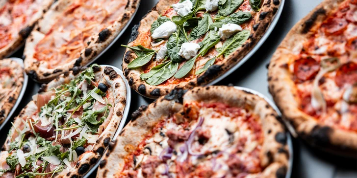 Itálie v Liberci: pizza o průměru 32 cm podle výběru ze 4 druhů