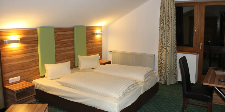 Zima v rakouských Alpách: 3* hotel se snídaní, wellness, 1 dítě zdarma i first minute sleva