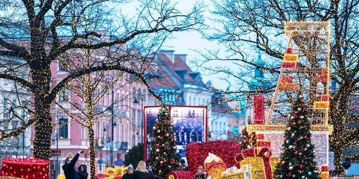Zájezd do Varšavy s oslavou silvestra: 3* hotel se snídaní, doprava i vstupy