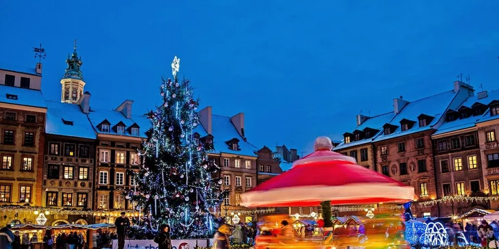 Zájezd do Varšavy s oslavou silvestra: 3* hotel se snídaní, doprava i vstupy