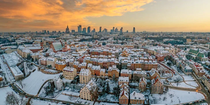 Zájezd do Varšavy s oslavou silvestra: 3* hotel se snídaní, doprava i vstupy