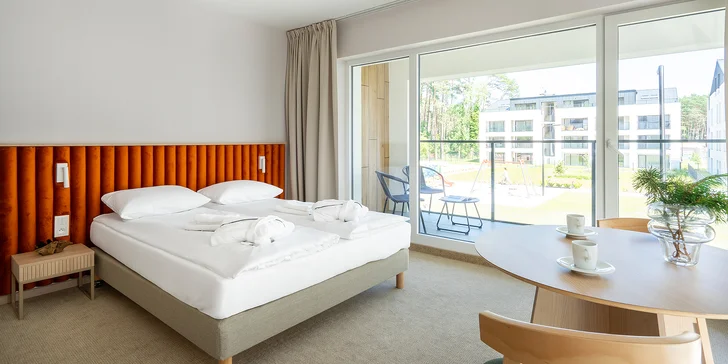 Moderní a plně vybavené apartmány kousek od písečné pláže Baltu