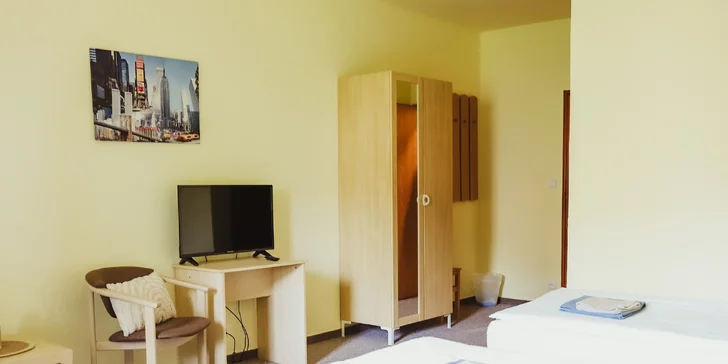 Sportovně-relaxační centrum u Františkových Lázní: pobyt se snídaní či polopenzí a sleva na sport
