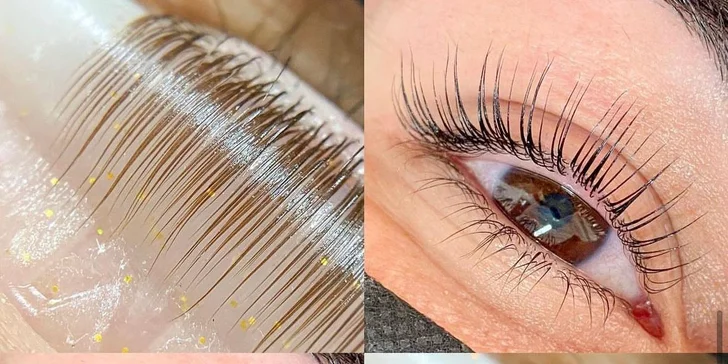 Dokonalý pohled: Lash lifting řas včetně barvení a výživy