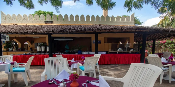 All inclusive dovolená v hotelu Bamburi Beach v Keni: přímý let, hotel u pláže a blízko přírodní rezervace