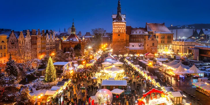 Čtyřdenní zájezd do adventního Polska: Gdaňsk, Gdyně, Sopoty a Malbork