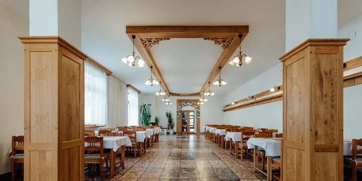 Dovolená v srdci Horehroní s polopenzí i wellness: aktivity a výlety v okolí