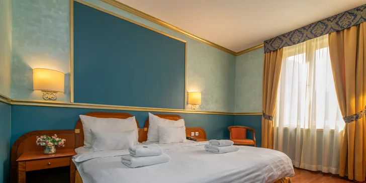 Romantický pobyt ve 4* hotelu kousek od Petřína včetně snídaně