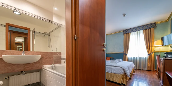 Romantika ve 4* hotelu kousek od Petřína: pobyt se snídaní i víkend s piknikem