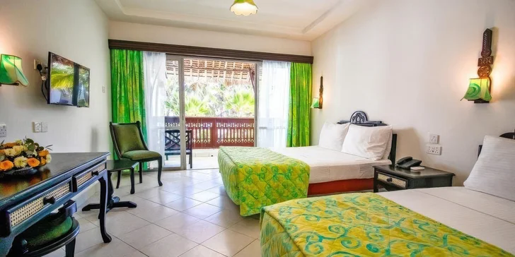 All inclusive dovolená v hotelu Bamburi Beach v Keni: přímý let, hotel u pláže a blízko přírodní rezervace