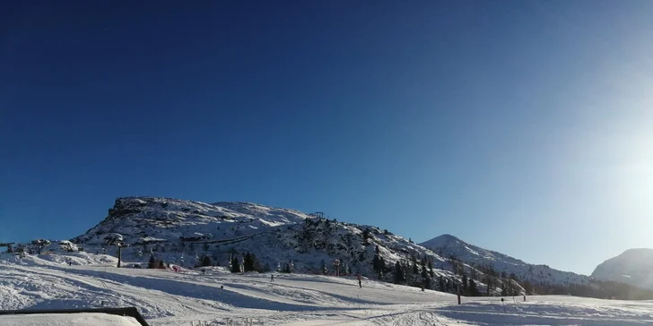 Pobyt v Dolomitech: hotel u sjezdovky s polopenzí i 30 min. ve wellness