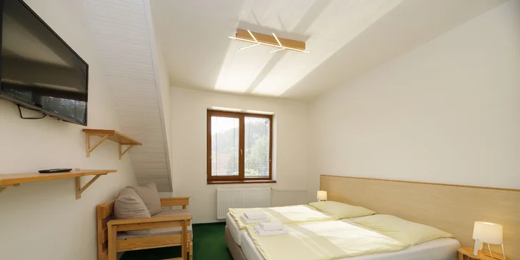 Pohoda na Moravě se stravou, neomezeným bazénem i wellness