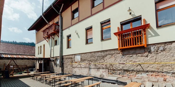 Dovolená v srdci Horehroní s polopenzí i wellness: aktivity a výlety v okolí