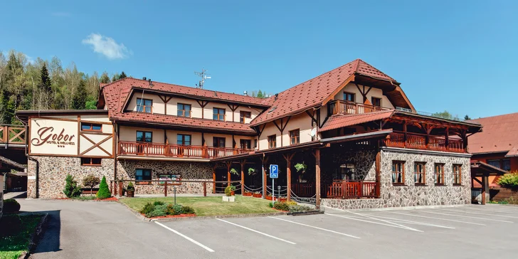 Pobyt v Hotelu Gobor*** v Západních Tatrách s polopenzí a neomezeným wellness