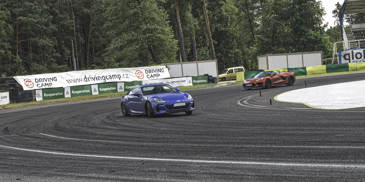 3 hod. jízdy s vlastním autem na polygonu v Sosnové pro 1 řidiče