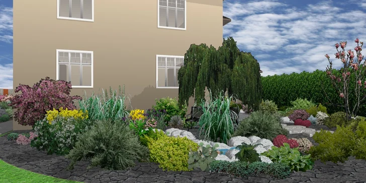 Poradenství či návrh trvalkového záhonu i celé zahrady od zkušených architektů