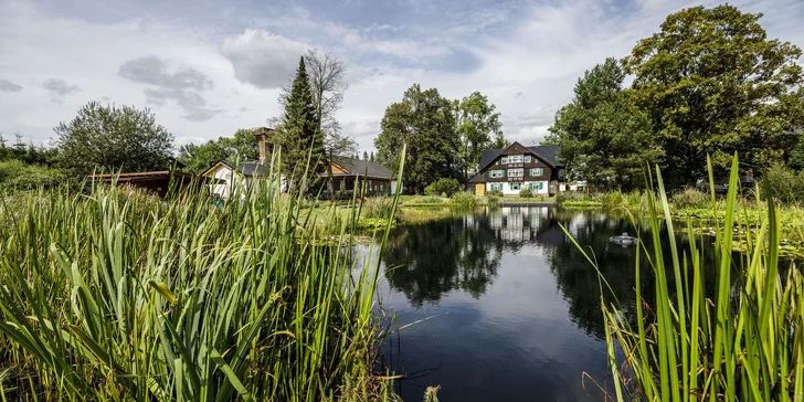 Pobyt ve vyhlášeném historickém Penzionu Rejvíz s výborným jídlem a vnitřním i venkovním wellness