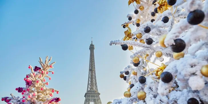 Pětidenní zájezd busem do adventní Paříže vč. hotelu se snídaní