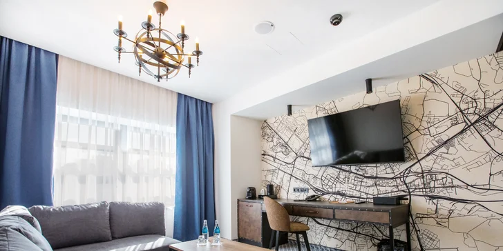 4* hotel v centru Katovic: snídaně, polopenze i pobyt s privátním wellness a masáží