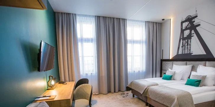 4* hotel v centru Katovic: snídaně, polopenze i pobyt s privátním wellness a masáží