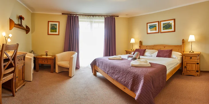 Dovolená v krásném prostředí Liptova se stravou, wellness a neomezeným bazénem