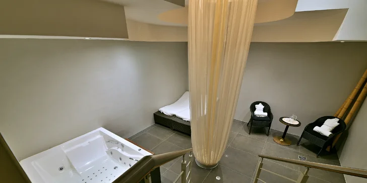 Finská či infrasauna, vířivka, masáž i hydroterapie pro 1 i 2 osoby