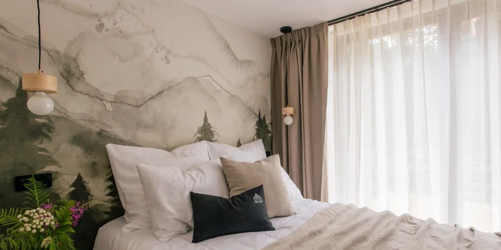 Odpočiňte si uprostřed přírody: luxusní boutique resort se snídaní a wellness u Tatranského národního parku