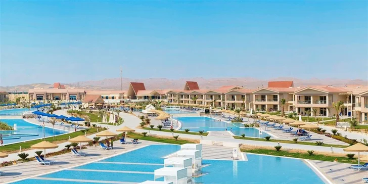 Egypt all inclusive vč. letenky: hotel Pickalbatros - Albatros Sea World Marsa Alam***** s aquaparkem
