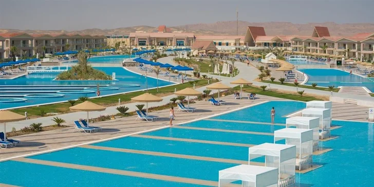 Egypt all inclusive vč. letenky: hotel Pickalbatros - Albatros Sea World Marsa Alam***** s aquaparkem