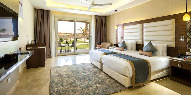 Egypt all inclusive vč. letenky: hotel Pickalbatros - Albatros Sea World Marsa Alam***** s aquaparkem