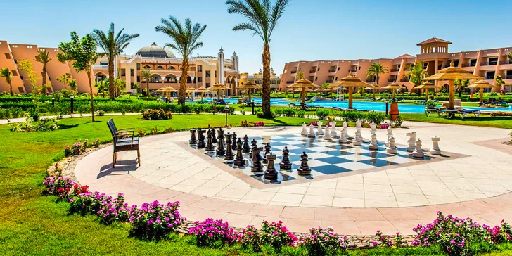 Dovolená v egyptské Hurghadě: 5* hotel Jasmine Palace Resort, all inclusive i letenky
