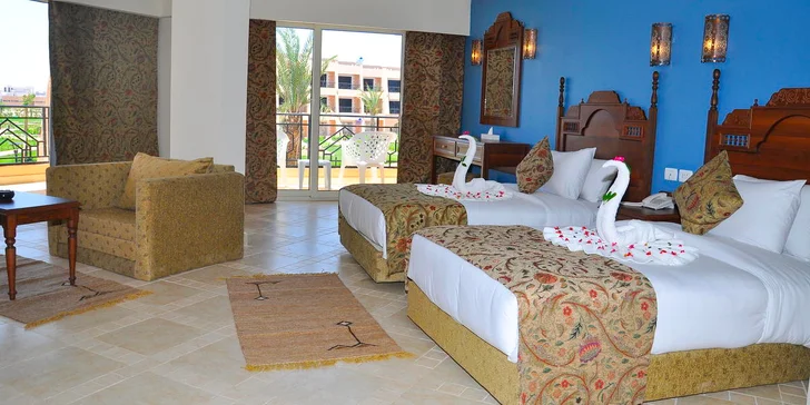 Dovolená v egyptské Hurghadě: 5* hotel Jasmine Palace Resort, all inclusive i letenky