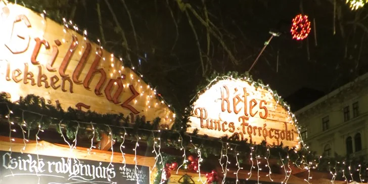 Adventní Budapešť: adventní trhy i návštěva lázní Széchenyi, 1 noc, snídaně i doprava busem