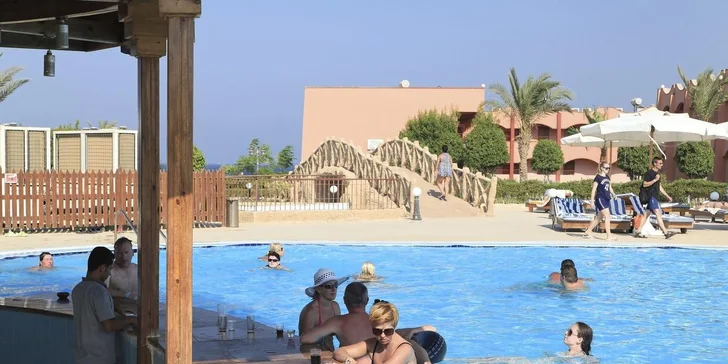 Letecky do Egypta: 4* Hotel Three Corners Happy Life Resort přímo u pláže, all inclusive