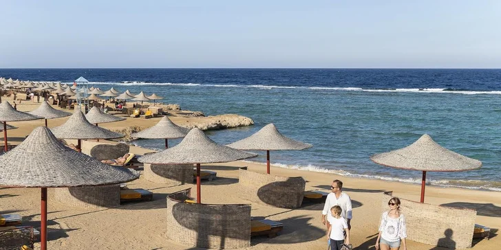 Letecky do Egypta: 4* Hotel Three Corners Happy Life Resort přímo u pláže, all inclusive