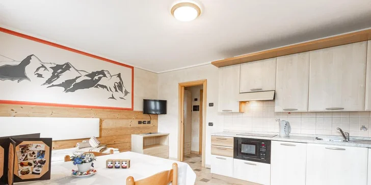 Zimní Livigno: 77 km sjezdovek cca 7 km od hotelu, nejbližší sjezdovka jen 300 m od hotelu, skibus