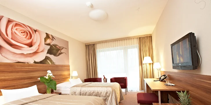 Pobyt ve 4* hotelu ve Zlatých Lázních: aquapark, procedury i polopenze