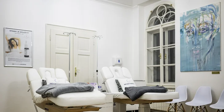 Infuzní balíčky vitamínů: céčko, déčko, imunita i varianty pro seniory