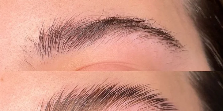 Úprava, barvení i laminace obočí a lash lifting v centru Prahy