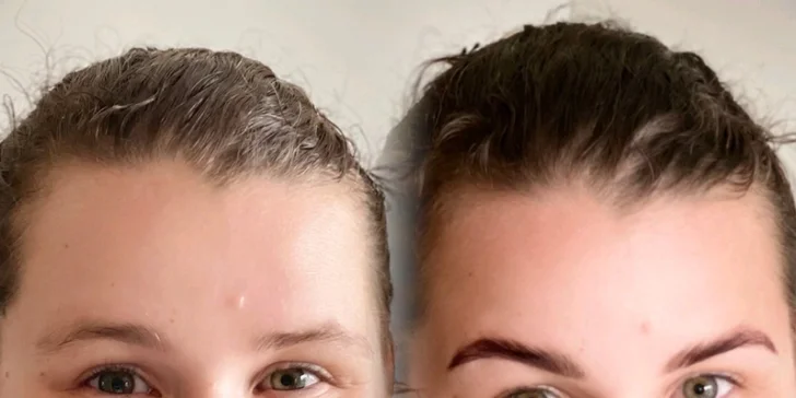 Laminace obočí či lash lifting včetně barvení a hloubkové výživy