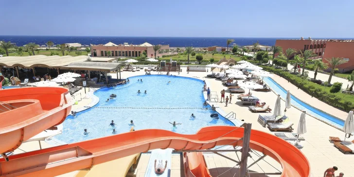 Letecky do Egypta: 4* Hotel Three Corners Happy Life Resort přímo u pláže, all inclusive