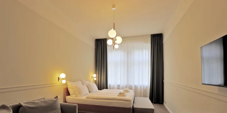 Hotel v centru Karlových Varů: 15 min. pěšky od Mlýnské kolonády, 10 min. od Dvořákových sadů