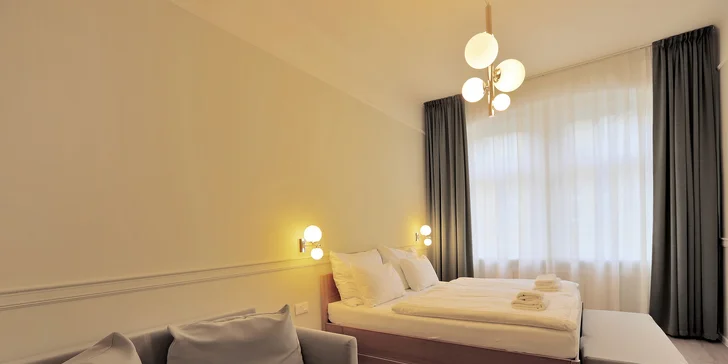 Hotel v centru Karlových Varů: 15 min. pěšky od Mlýnské kolonády, 10 min. od Dvořákových sadů
