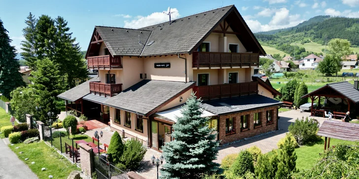 Báječná dovolená u Bešeňové: polopenze, wellness, Liptov Card i sleva do aquaparku Bešeňová