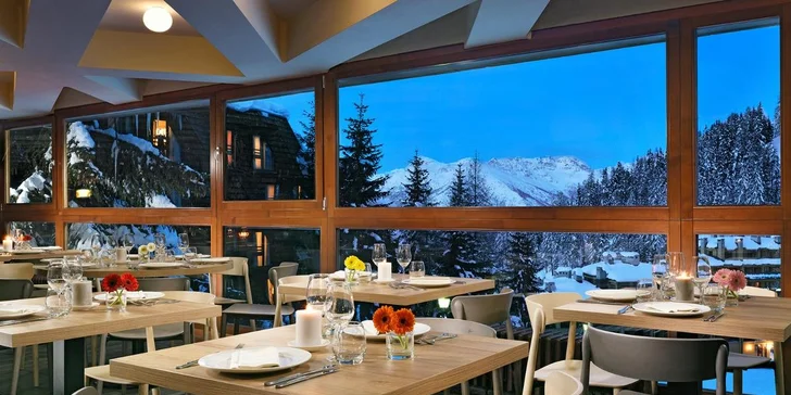 Zimní dovolená v Itálii: hotel přímo na svahu ve skiareálu Pila, polopenze a wellness