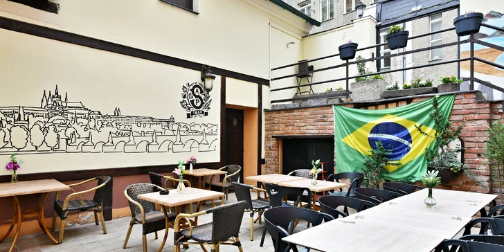 Luxusní brazilské 4chodové degu menu i s vínem Malbec či Chardonnay