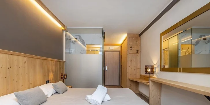 Lyžování v Adamellu: hotel Club Piandineve**** u sjezdovky s polopenzí