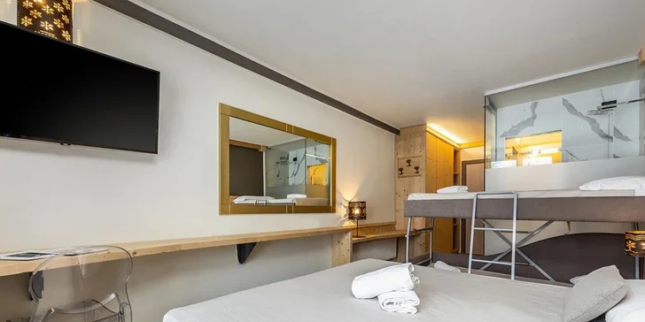 Lyžování v Adamellu: hotel Club Piandineve**** u sjezdovky s polopenzí