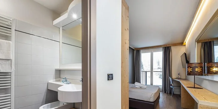 Lyžování v Adamellu: hotel Club Piandineve**** u sjezdovky s polopenzí