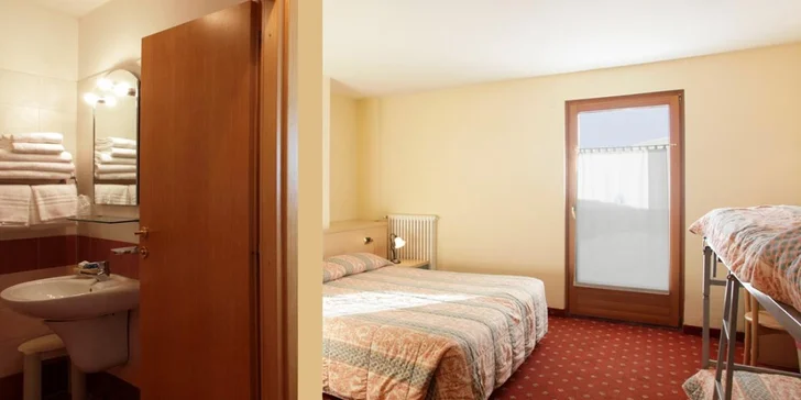 Lyžařský pobyt v Dolomitech: 4* hotel Delle Alpi, polopenze a možnost wellness